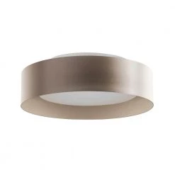 Lynch 15.75 in. 3-Light Champagne Flush Mount Ceiling Light by Bromi Design