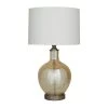 27 In. White Polyester Traditional Table Lamp by Litton Lane -Litton Lane Sales champagne litton lane table lamps 040574 64 1000