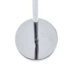 Ezra - Modern 1-Light Chrome Metal and Frosted Glass Pendant Light by Robert Stevenson Lighting -Litton Lane Sales chrome robert stevenson lighting pendant lights ec1311 fa 1000