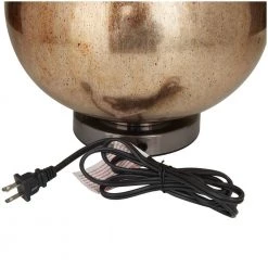 23 in. Copper Glass Modern Accent Lamp by Litton Lane 10 23 in. Copper Glass Modern Accent Lamp by Litton Lane -Litton Lane Sales copper litton lane table lamps 042895 a0 1000