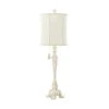 31 in. White Coastal Polystone Buffet Lamps by Litton Lane
