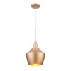 Berkley 1-Light Gold Pendant by Bromi Design -Litton Lane Sales gold bromi design chandeliers b6001g 64 1000