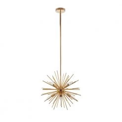Kane 8-Light 15.7 in. Dia Flush Mount Ceiling Fixture by Bromi Design