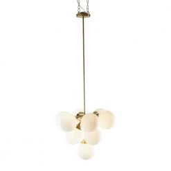 8-Light Gold Metal Modern Chandelier by Litton Lane -Litton Lane Sales gold litton lane chandeliers 042039 66 1000