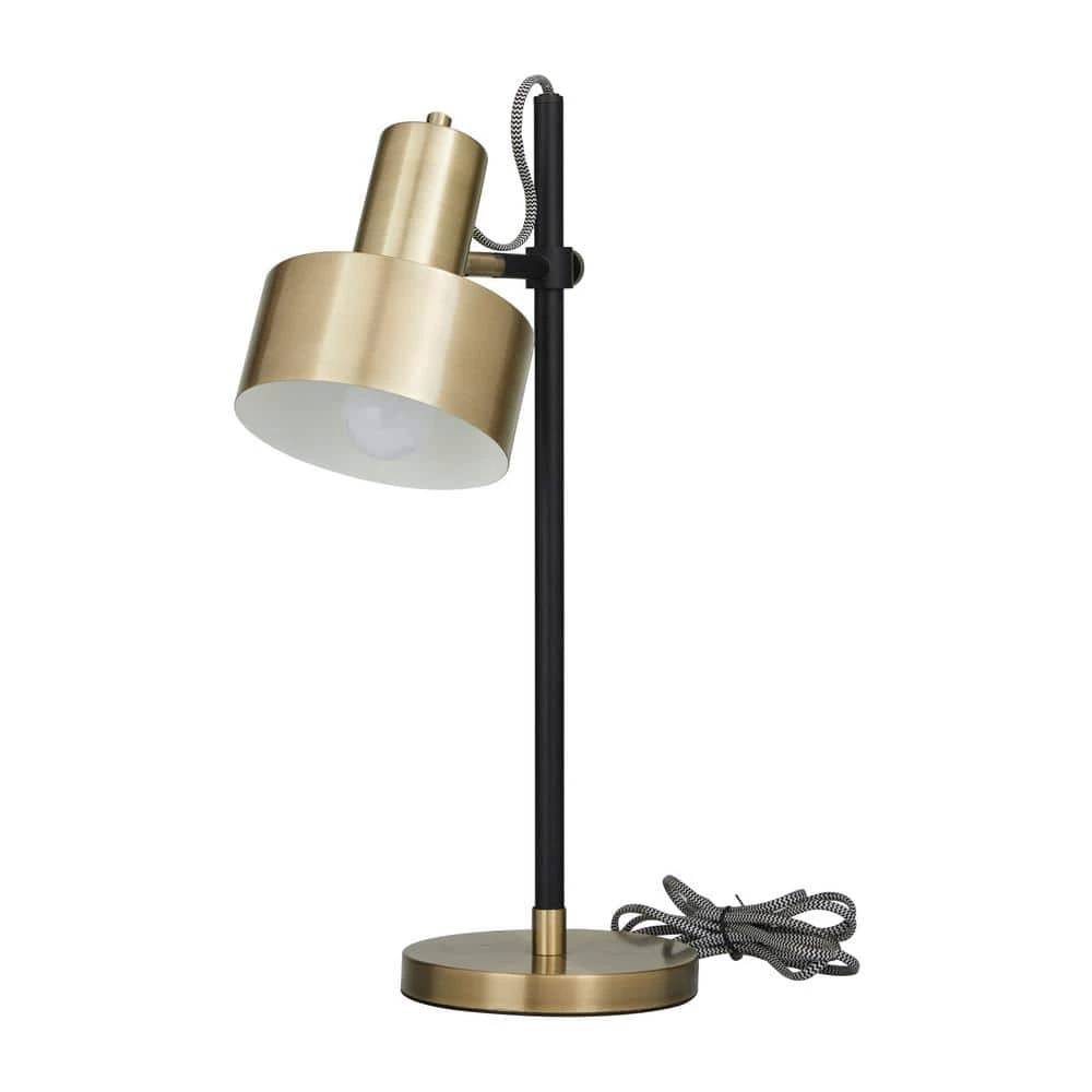 23 in. Gold Metal Contemporary Table Lamp by Litton Lane 3 23 in. Gold Metal Contemporary Table Lamp by Litton Lane