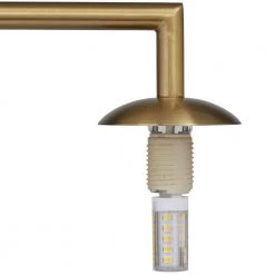 19 in. Gold Metal Contemporary Desk Lamp by Litton Lane -Litton Lane Sales gold litton lane desk lamps 042912 1d 1000