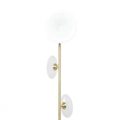67 in. Gold Metal Modern Floor Lamp by Litton Lane 14 67 in. Gold Metal Modern Floor Lamp by Litton Lane -Litton Lane Sales gold litton lane floor lamps 040246 44 1000