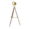 63 in. Gold Aluminum Vintage Floor Lamp by Litton Lane -Litton Lane Sales gold litton lane floor lamps 042054 64 1000