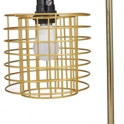 20 in. Gold Metal Industrial Table Lamp by Litton Lane 15 20 in. Gold Metal Industrial Table Lamp by Litton Lane -Litton Lane Sales gold litton lane floor lamps 042532 44 1000