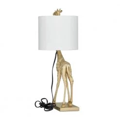 23 in. Gold Polyresin Eclectic Accent Lamp by Litton Lane -Litton Lane Sales gold litton lane table lamps 042457 66 1000
