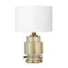 23 in. Gold Glass Glam Accent Lamp by Litton Lane
