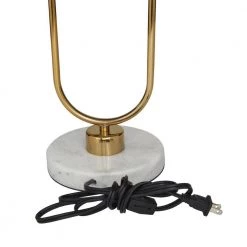 31 in. White Marble Contemporary Table Lamp by Litton Lane 14 31 in. White Marble Contemporary Table Lamp by Litton Lane -Litton Lane Sales gold litton lane table lamps 042900 1d 1000