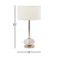22 in. Gold Metal Buffet Lamp by Litton Lane 17 22 in. Gold Metal Buffet Lamp by Litton Lane -Litton Lane Sales gold litton lane table lamps 39980 76 1000