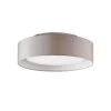 Naomi 15.75 in. 3-Light Gray Outside and White Inside Flush Mount by Bromi Design -Litton Lane Sales gray bromi design flush mount lights b4107gw 64 1000