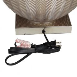 27 In. Grey Polyester Transitional Table Lamp by Litton Lane