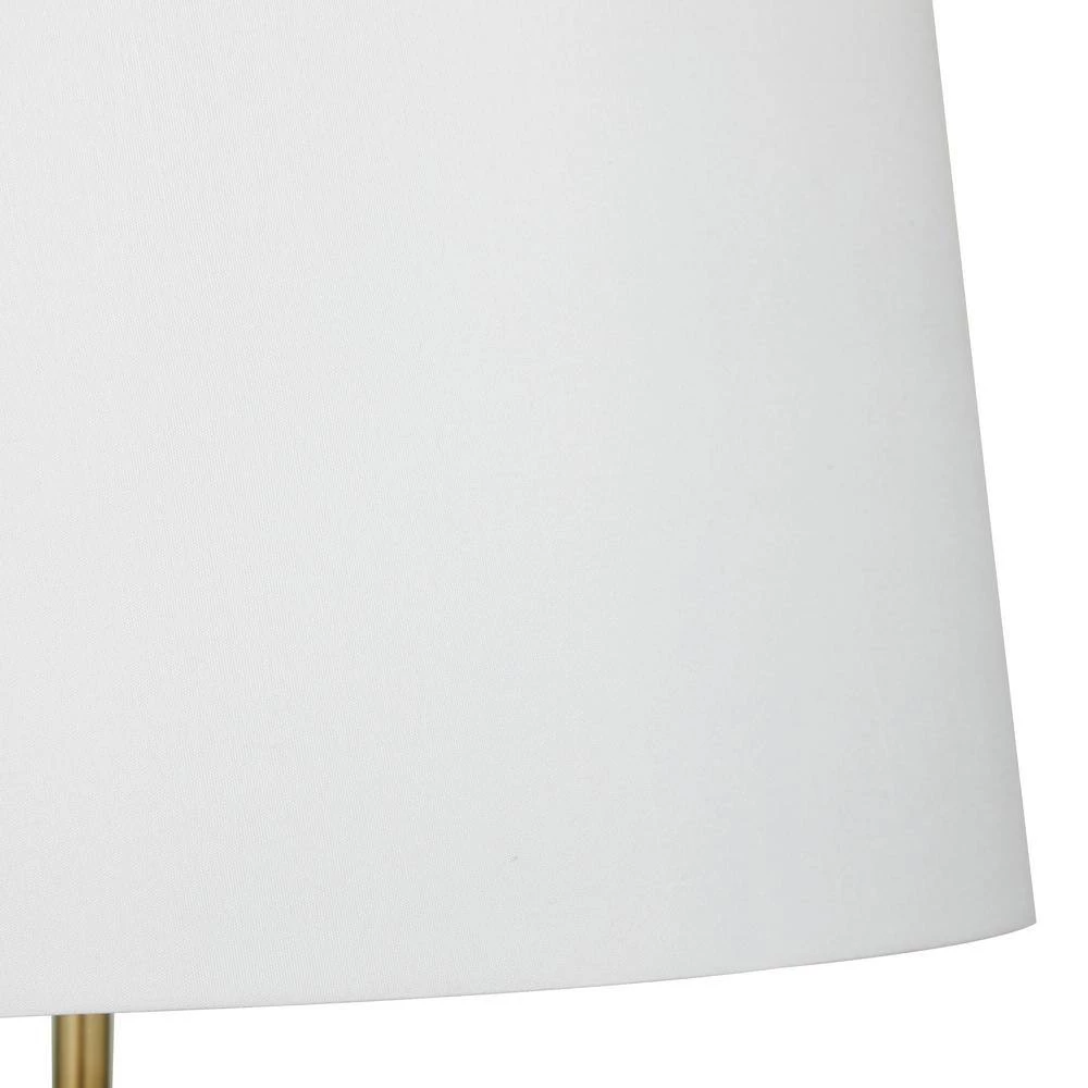 26 in. Grey Stoneware Modern Accent Lamp by Litton Lane 6 26 in. Grey Stoneware Modern Accent Lamp by Litton Lane - Image 4