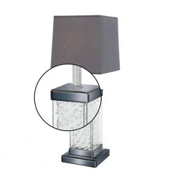 31 in. Grey Glass Table Lamp by Litton Lane 12 31 in. Grey Glass Table Lamp by Litton Lane -Litton Lane Sales gray litton lane table lamps 79295 4f 1000