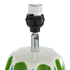 27 in. Green Ceramic Table Lamp by Litton Lane 14 27 in. Green Ceramic Table Lamp by Litton Lane -Litton Lane Sales green litton lane table lamps 60788 77 1000