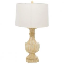 31 in. Beige Coastal Polystone Table Lamp (Set of 2) by Litton Lane 11 31 in. Beige Coastal Polystone Table Lamp (Set of 2) by Litton Lane -Litton Lane Sales light brown litton lane table lamps 33257 e1 1000