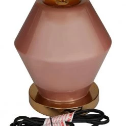 20 In. Pink Polyester Glam Table Lamp by Litton Lane 16 20 In. Pink Polyester Glam Table Lamp by Litton Lane -Litton Lane Sales pink litton lane table lamps 040189 44 1000