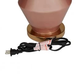 20 In. Pink Polyester Glam Table Lamp by Litton Lane 17 20 In. Pink Polyester Glam Table Lamp by Litton Lane -Litton Lane Sales pink litton lane table lamps 040189 fa 1000