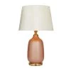 17 In. Pink Polyester Glam Table Lamp by Litton Lane 2 17 In. Pink Polyester Glam Table Lamp by Litton Lane -Litton Lane Sales pink litton lane table lamps 040882 64 1000