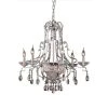 Oxford 8-Light Polished Chrome Chandelier Solid Crystal by Springdale Lighting -Litton Lane Sales polished chrome springdale lighting chandeliers gh90092 64 1000