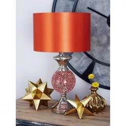 6 in. Red Glass Table Lamp (Set of 2) by Litton Lane -Litton Lane Sales red litton lane table lamps 40163 31 1000