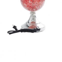 6 in. Red Glass Table Lamp (Set of 2) by Litton Lane -Litton Lane Sales red litton lane table lamps 40163 fa 1000