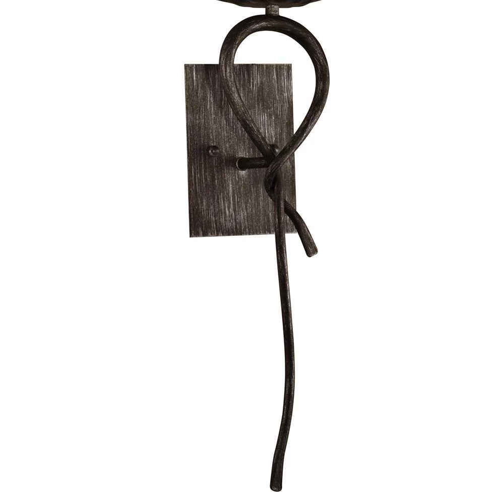 Desi 7.5-Watt Silk Black Integrated LED Wall Sconce by Springdale Lighting 4 Desi 7.5-Watt Silk Black Integrated LED Wall Sconce by Springdale Lighting - Image 3