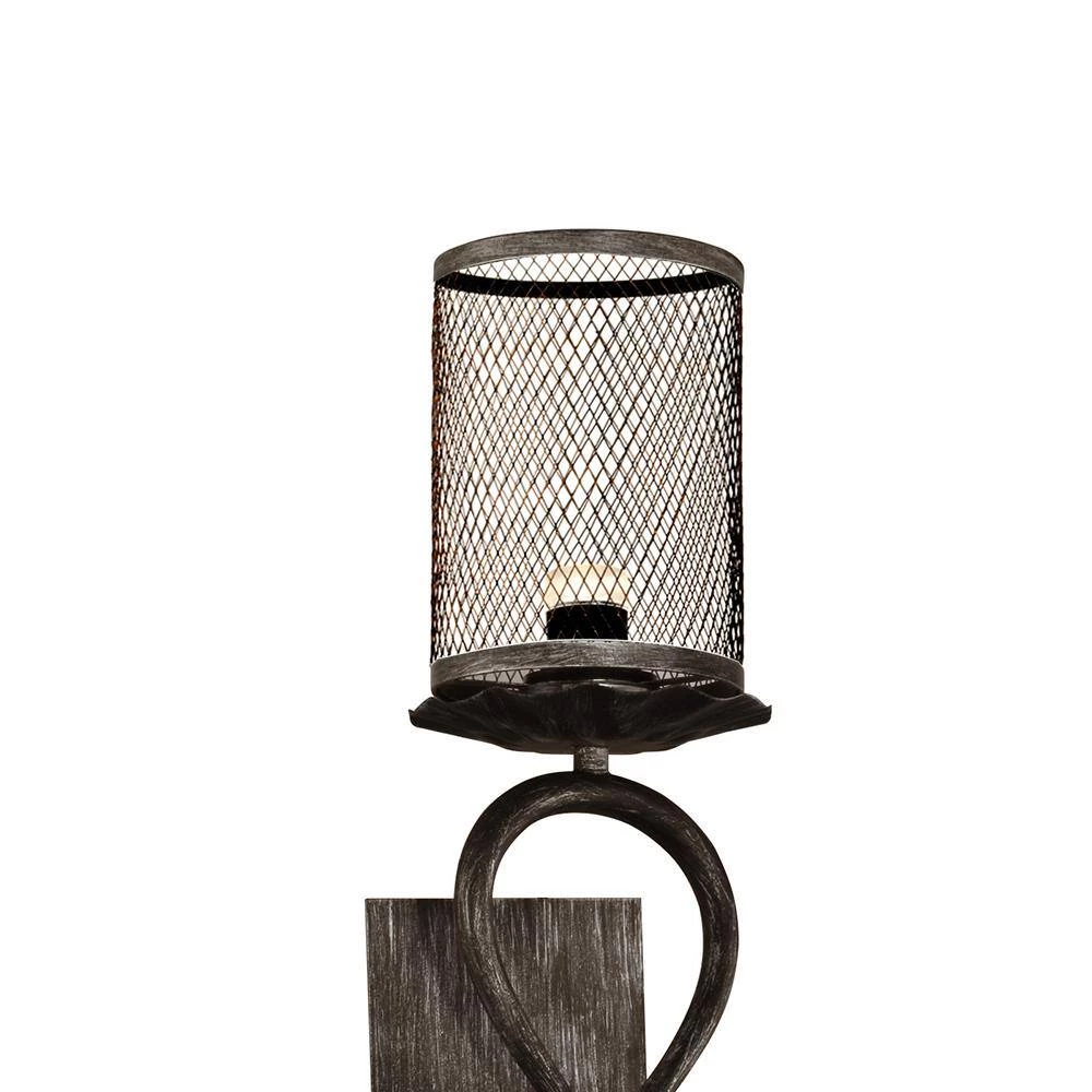 Desi 7.5-Watt Silk Black Integrated LED Wall Sconce by Springdale Lighting 3 Desi 7.5-Watt Silk Black Integrated LED Wall Sconce by Springdale Lighting - Image 2