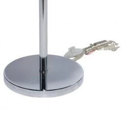 62 in. Silver Metal Contemporary Floor Lamp by Litton Lane -Litton Lane Sales silver litton lane floor lamps 041038 1f 1000