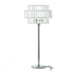 30 in. Silver Metal Contemporary Table Lamp (Set of 2) by Litton Lane 15 30 in. Silver Metal Contemporary Table Lamp (Set of 2) by Litton Lane -Litton Lane Sales silver litton lane table lamps 040032 66 1000