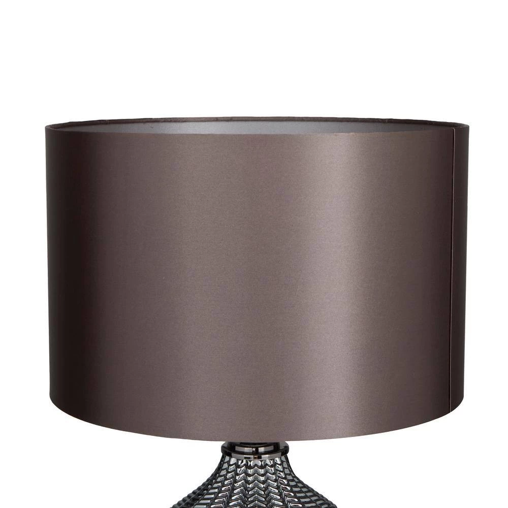 20 In. Black Polyester Transitional Table Lamp by Litton Lane 9 20 In. Black Polyester Transitional Table Lamp by Litton Lane - Image 7