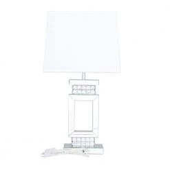 29 in. Silver Wood Glam Table Lamp by Litton Lane 12 29 in. Silver Wood Glam Table Lamp by Litton Lane -Litton Lane Sales silver litton lane table lamps 040164 66 1000