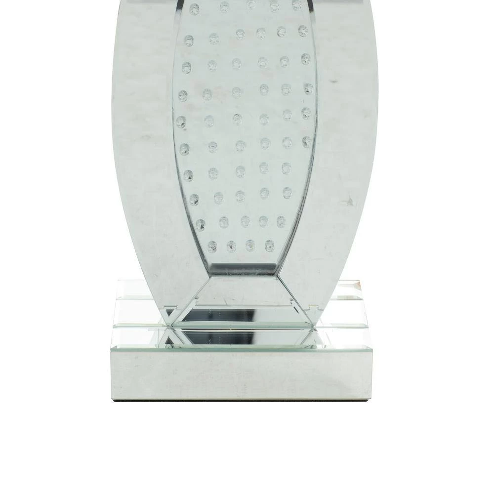 29 in. Silver Glass Glam Table Lamp by Litton Lane 9 29 in. Silver Glass Glam Table Lamp by Litton Lane - Image 7