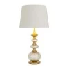 30 in. Gold Linen Transitional Buffet Lamp by Litton Lane -Litton Lane Sales silver litton lane table lamps 040567 64 1000
