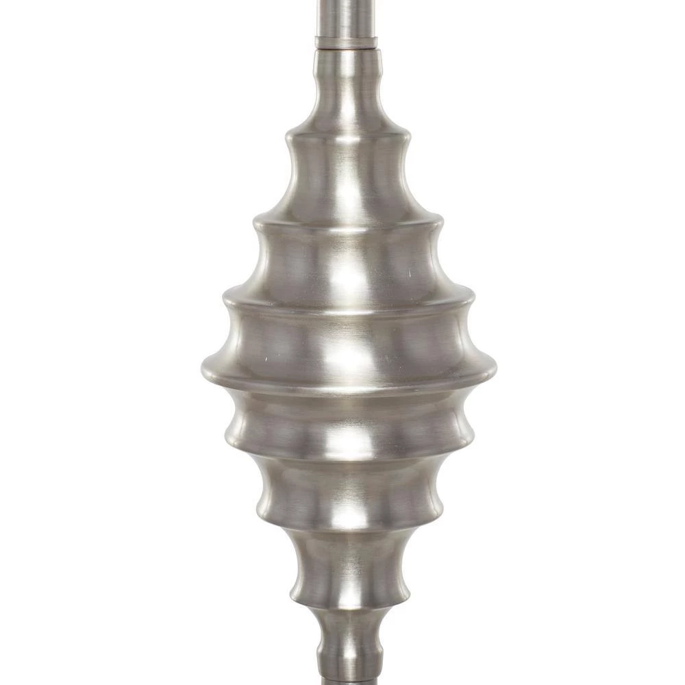 59 In. Silver Metal Coastal Table Lamp (Set of 3) by Litton Lane 10 59 In. Silver Metal Coastal Table Lamp (Set of 3) by Litton Lane - Image 8