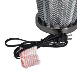 25 In. Black Linen Contemporary Table Lamp by Litton Lane 14 25 In. Black Linen Contemporary Table Lamp by Litton Lane -Litton Lane Sales silver litton lane table lamps 041049 77 1000