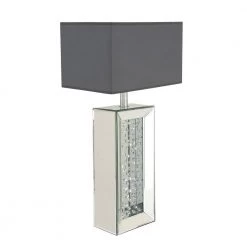 31 in. Silver Glass Table Lamp by Litton Lane -Litton Lane Sales silver litton lane table lamps 042179 c3 1000