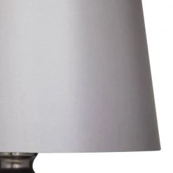 27 in. Grey Glass Modern Accent Lamp by Litton Lane 15 27 in. Grey Glass Modern Accent Lamp by Litton Lane -Litton Lane Sales silver litton lane table lamps 042681 44 1000