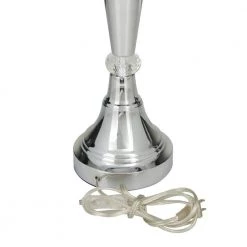 31 in. Black Metal Glam Accent Lamp by Litton Lane 12 31 in. Black Metal Glam Accent Lamp by Litton Lane -Litton Lane Sales silver litton lane table lamps 042897 1d 1000