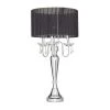 31Ā in.Ā BlackĀ MetalĀ GlamĀ AccentĀ Lamp by Litton Lane 1 31Ā in.Ā BlackĀ MetalĀ GlamĀ AccentĀ Lamp by Litton Lane -Litton Lane Sales silver litton lane table lamps 042897 64 1000