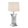 30 in. Silver Crystal Table Lamp by Litton Lane 1 30 in. Silver Crystal Table Lamp by Litton Lane -Litton Lane Sales silver litton lane table lamps 79296 64 1000