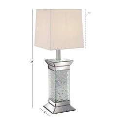 30 in. Silver Crystal Table Lamp by Litton Lane 7 30 in. Silver Crystal Table Lamp by Litton Lane -Litton Lane Sales silver litton lane table lamps 79296 76 1000