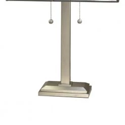 Concord 24 in. Silver Table Lamp with Fused Glass Shade by Springdale Lighting 12 Concord 24 in. Silver Table Lamp with Fused Glass Shade by Springdale Lighting -Litton Lane Sales silver springdale lighting table lamps stt16225 1f 1000