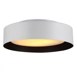 Lynch White and Black Flush Mount by Bromi Design