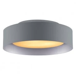 Lynch 15.75 in. Gray and White Flush Mount by Bromi Design 6 Lynch 15.75 in. Gray and White Flush Mount by Bromi Design -Litton Lane Sales white black bromi design flush mount lights b4106gw c3 1000