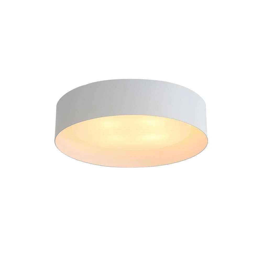 Lynch 15.75 in. White Flush Mount by Bromi Design 4 Lynch 15.75 in. White Flush Mount by Bromi Design - Image 2