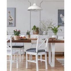 Russel White Pendant Lamp by Bromi Design